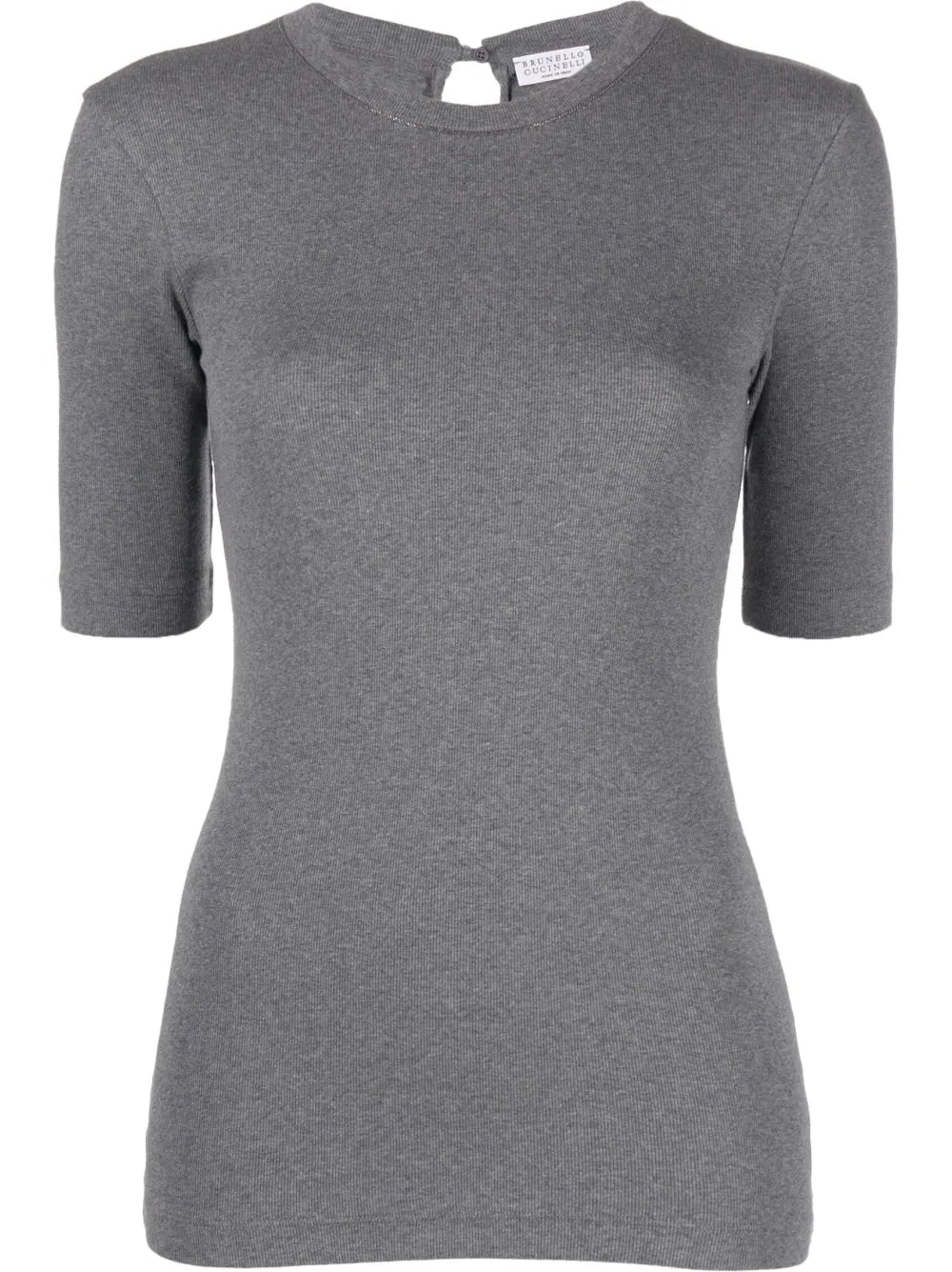 Short-Sleeve Knitted Top