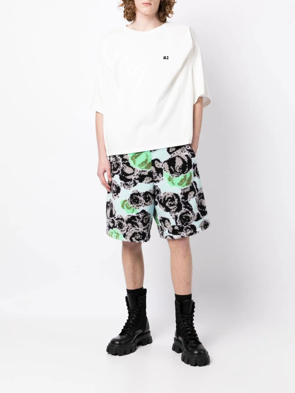 Logo-Print Round-Neck T-Shirt