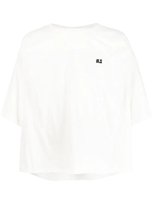 Logo-Print Round-Neck T-Shirt