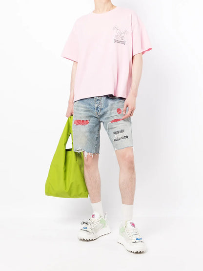 Bunny-Print T-Shirt