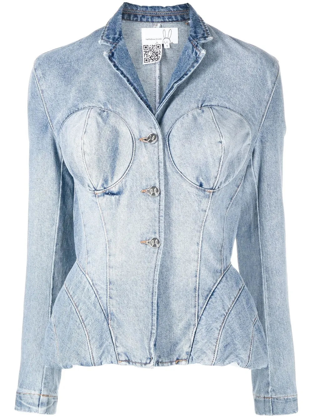 Sculpted Denim Jacket