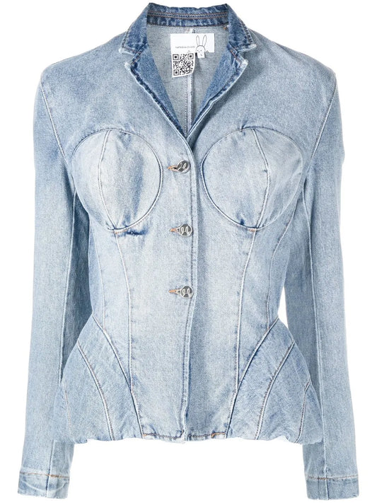Sculpted Denim Jacket