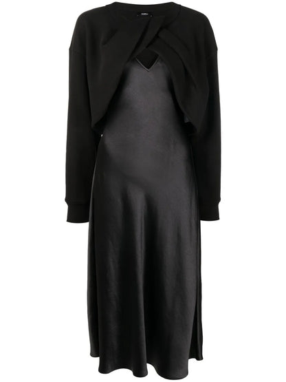 Twist-Front Maxi Dress