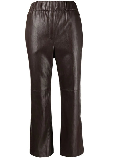 High Waist Cropped Trousers