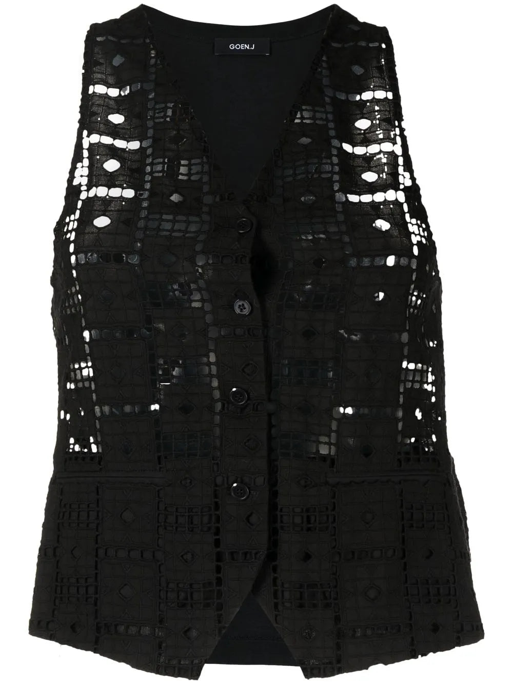 Cut Out-Detail Vest