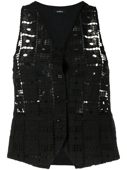 Cut Out-Detail Vest