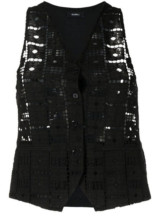 Cut Out-Detail Vest