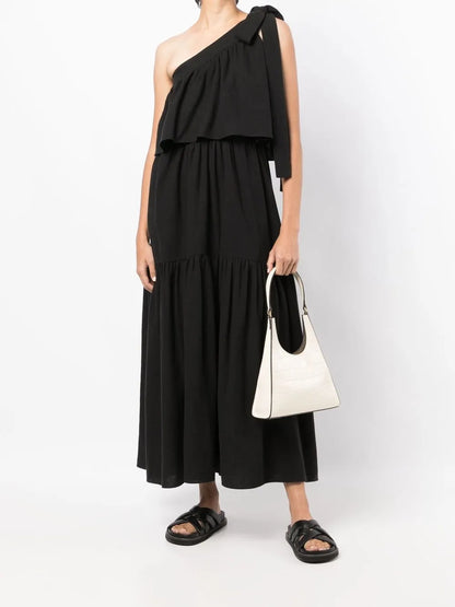 One-Shoulder Maxi Dress