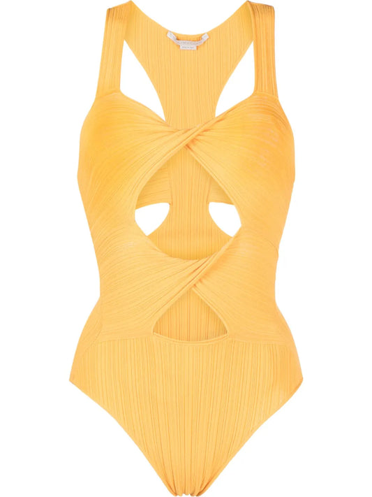 Cut-Out Knit Bodysuit