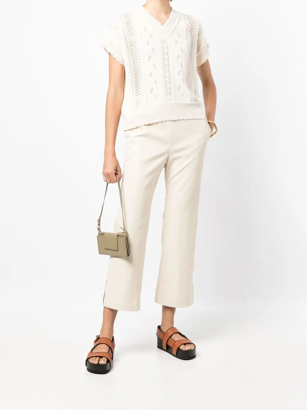 V-Neck Sleeveless Jumper