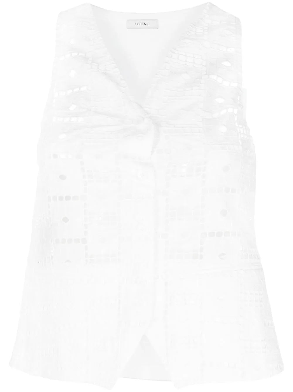 Cut Out-Detail Vest
