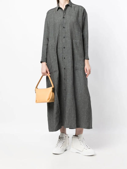 Linen Shirt Dress