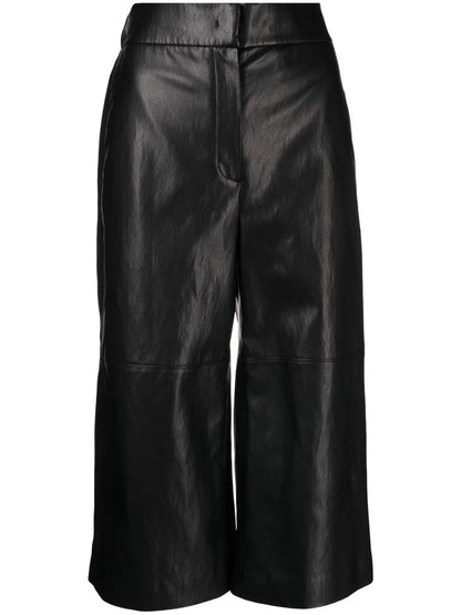 High Waist Cropped Trousers