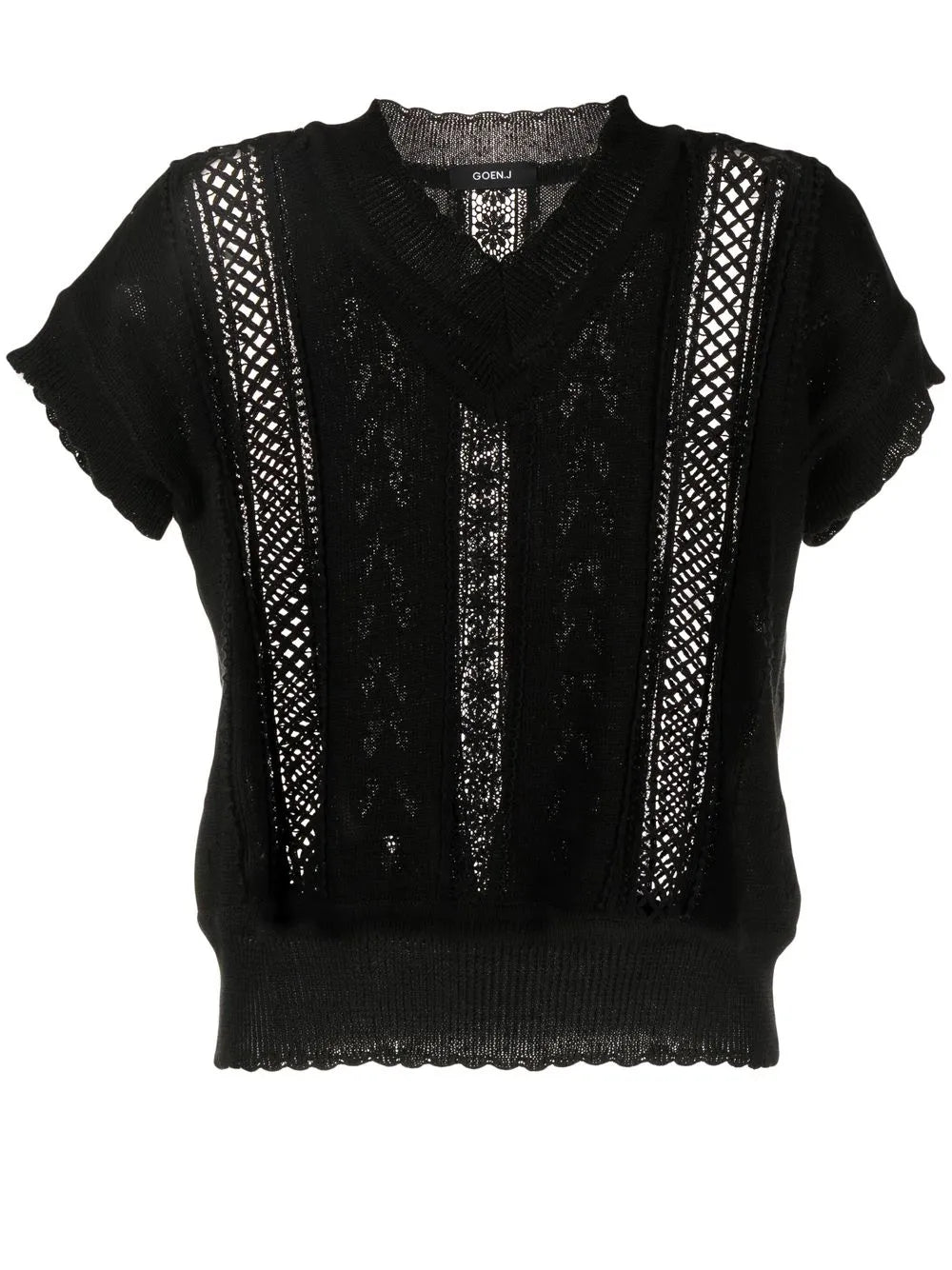 V-Neck Sleeveless Jumper