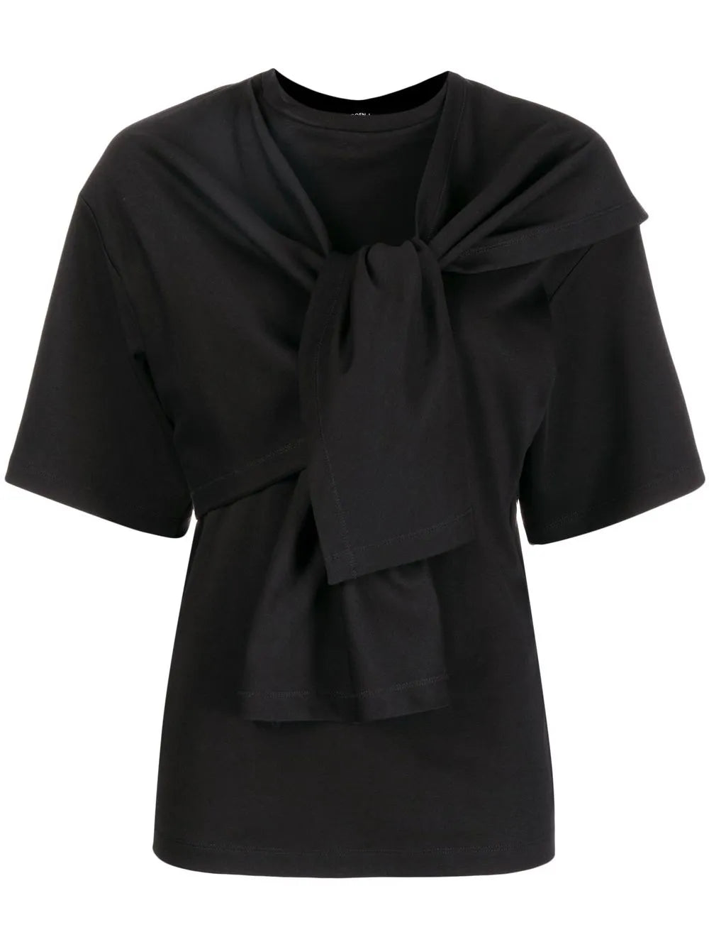 Ruched Short-Sleeved T-Shirt