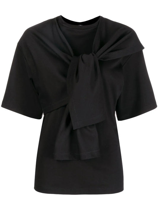 Ruched Short-Sleeved T-Shirt