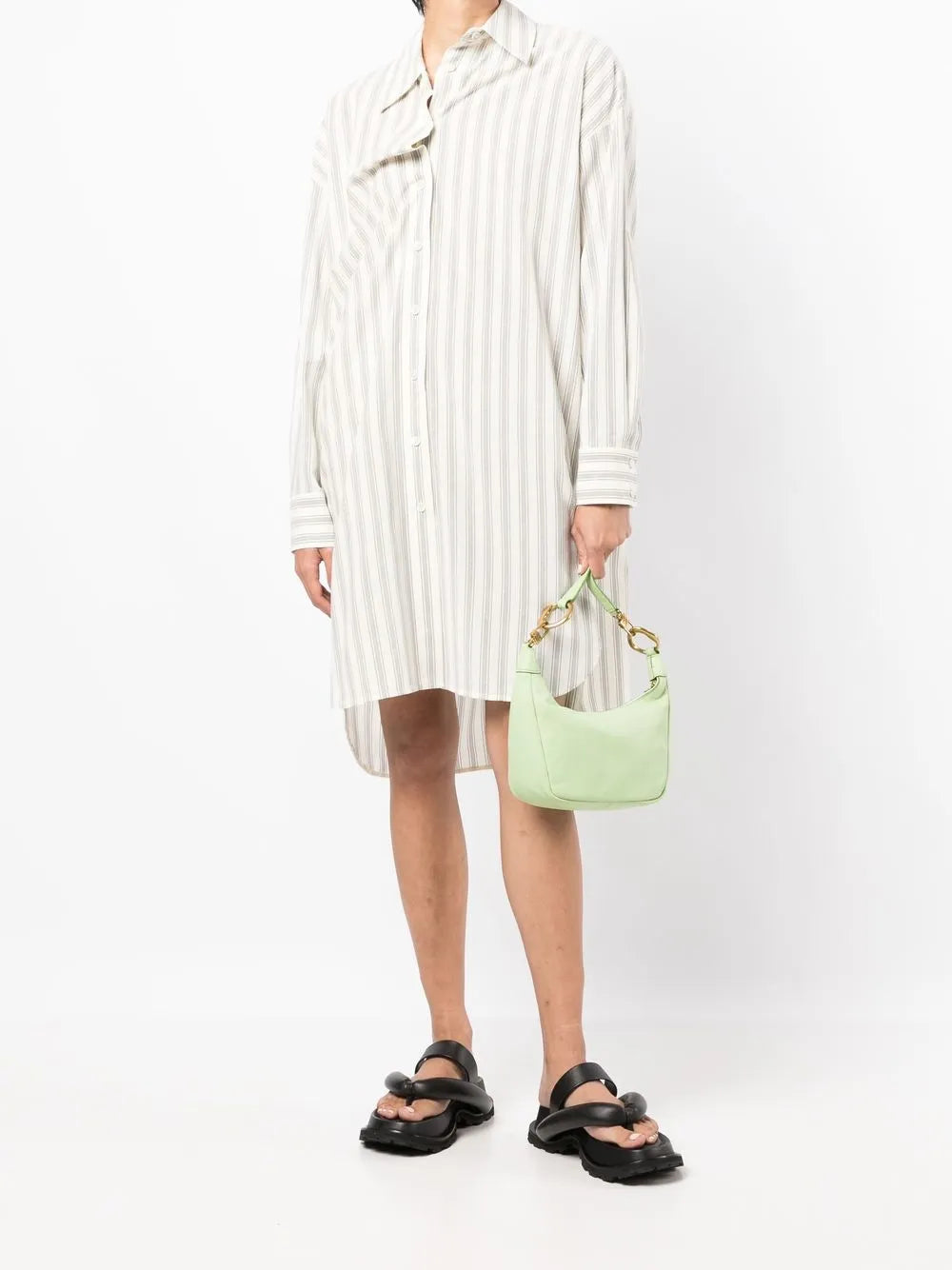 Oversized-Cut Shirt Dress