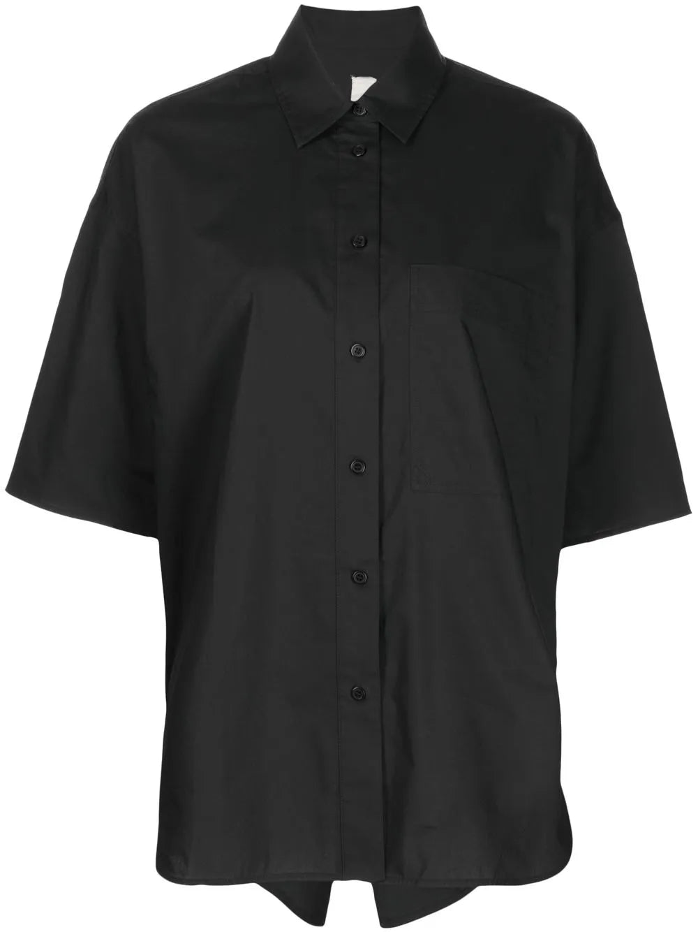 Short-Sleeved Cotton Shirt