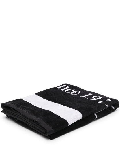 Logo-Print Beach Towel