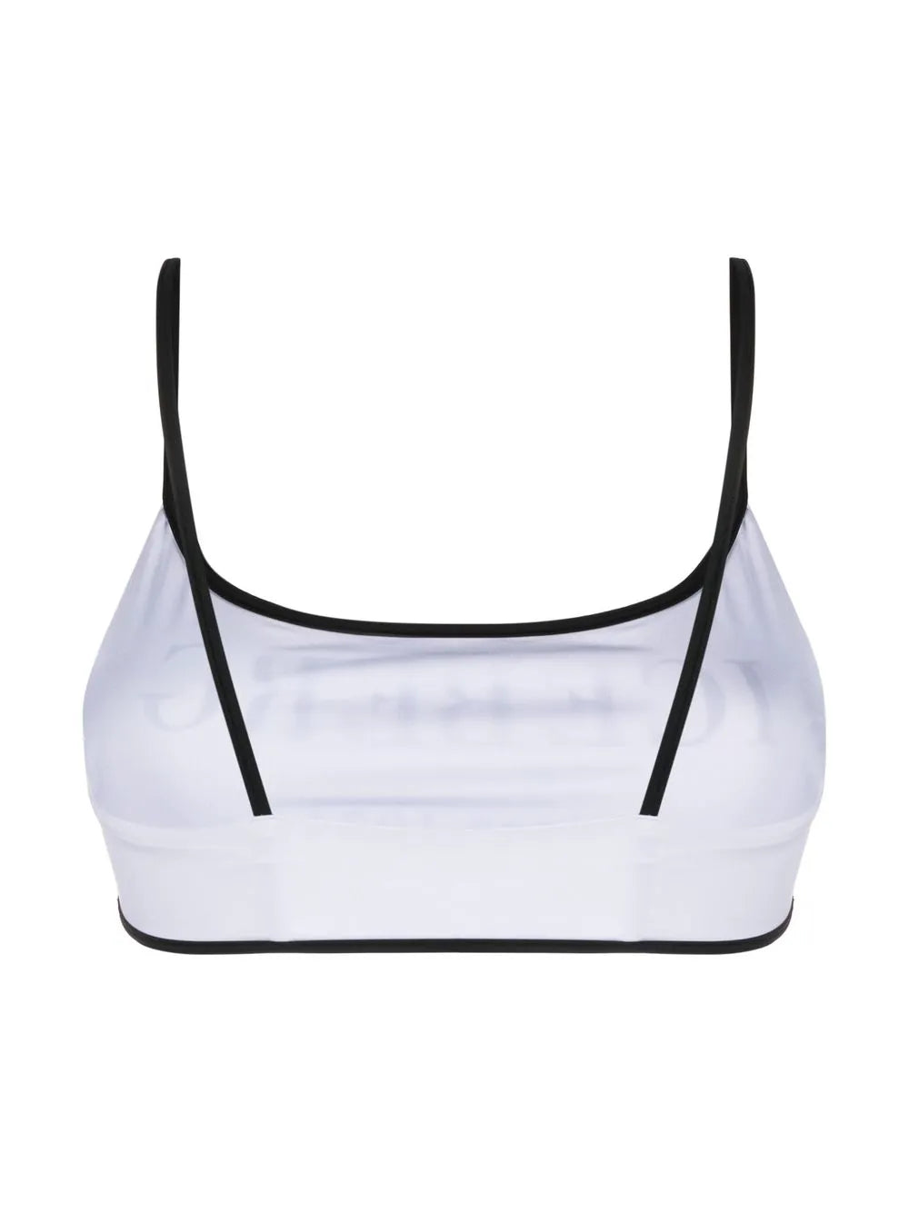 Logo-Print Bikini Top