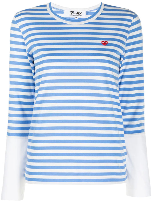 Heart-Patch Cotton T-Shirt