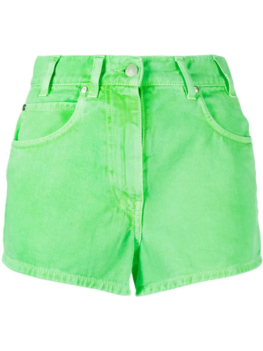 High-Waist Denim Shorts