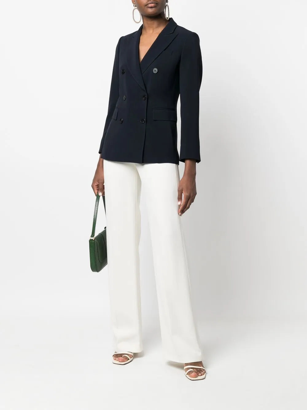 Double-Breasted Tailored Blazer