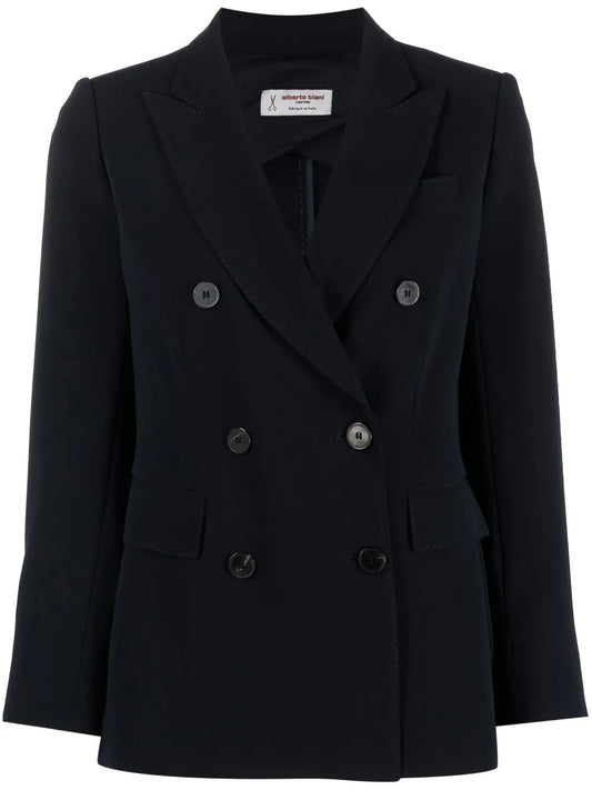 Double-Breasted Tailored Blazer