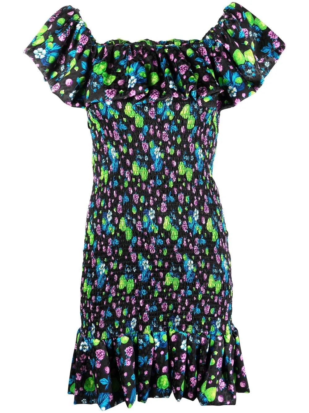 Amazing Berries Jacquard Mini Dress
