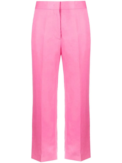 Cropped Tailored Trousers
