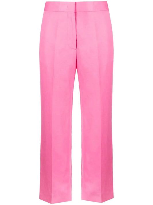 Cropped Tailored Trousers