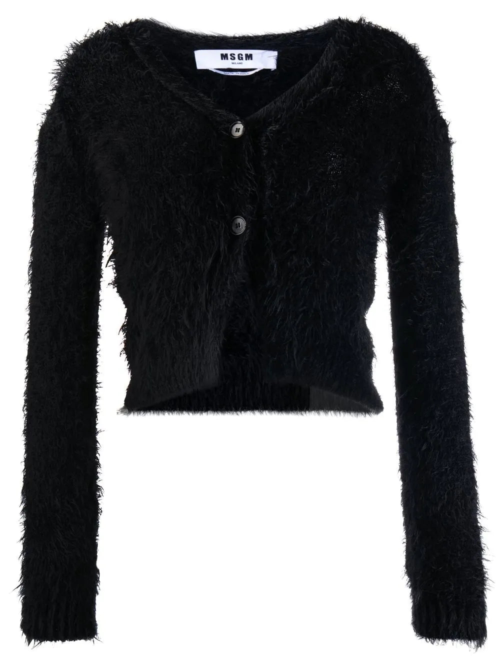 Long-Sleeve Knitted Cardigan