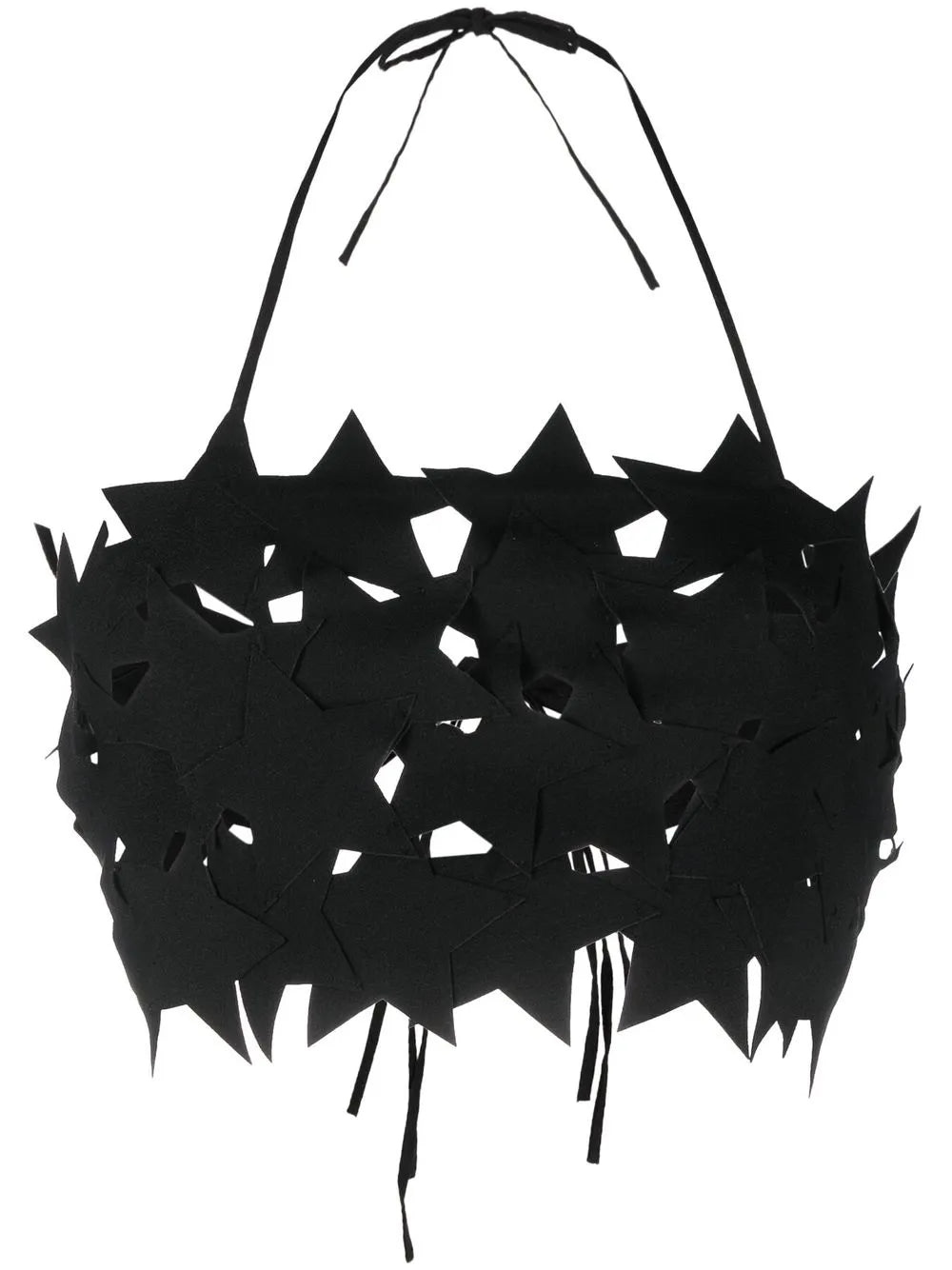 Star-Pointed Halterneck Top