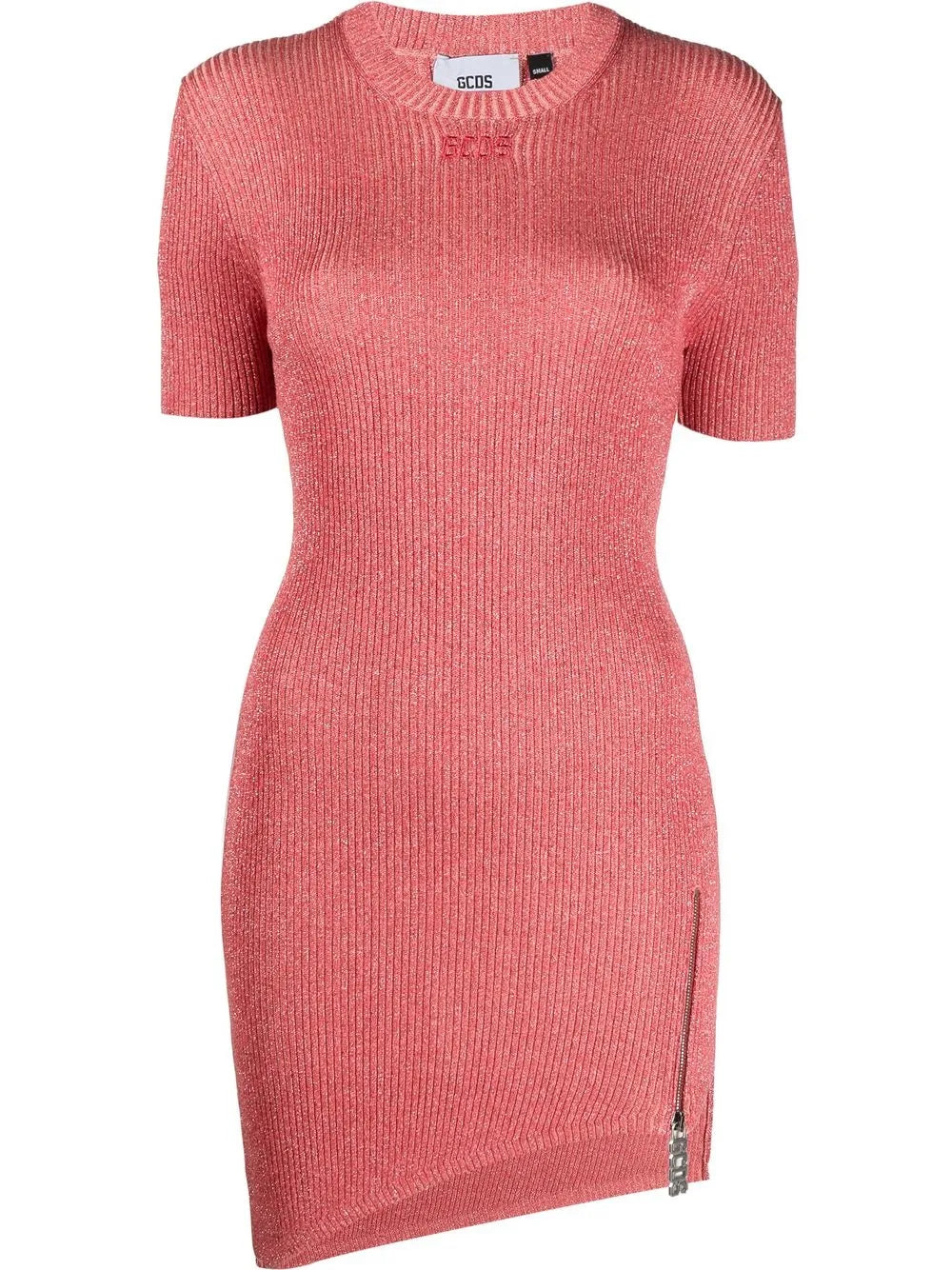 Knitted Lurex Mini Dress