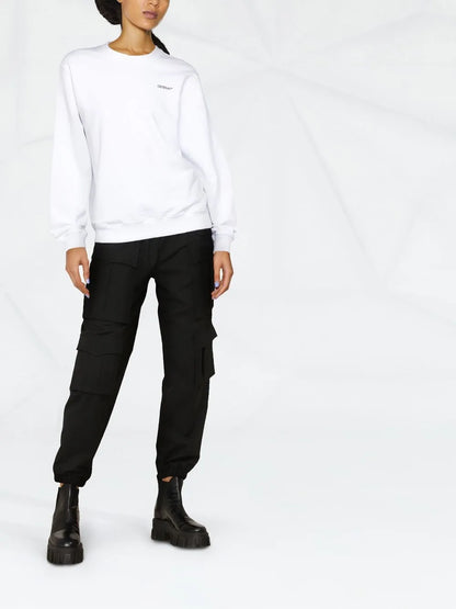 Floral Arrows-Print Sweatshirt