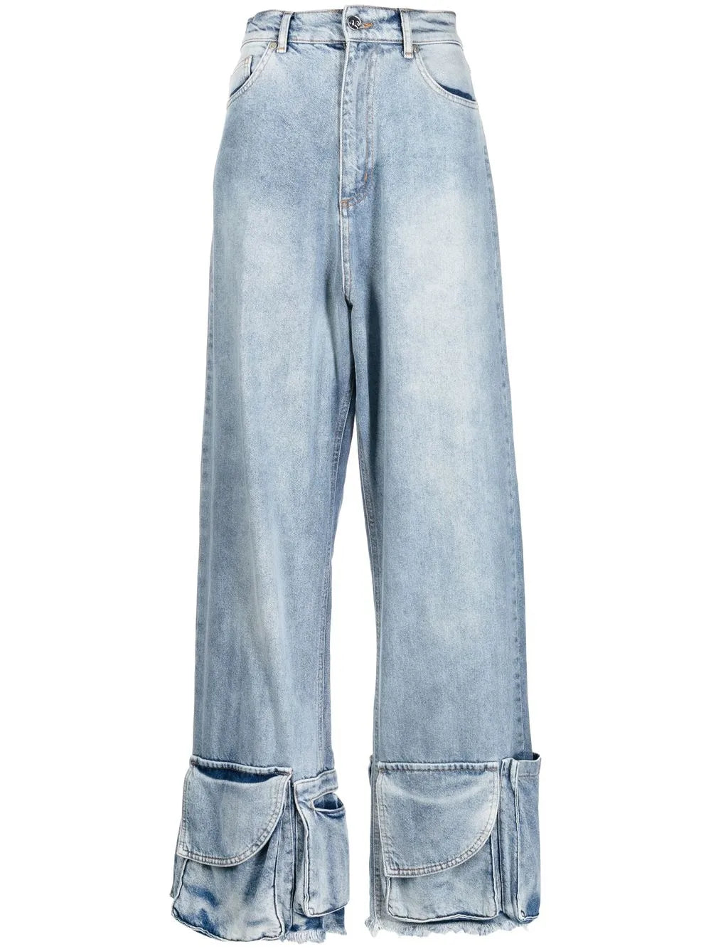 Pocket-Hem Cargo Jeans