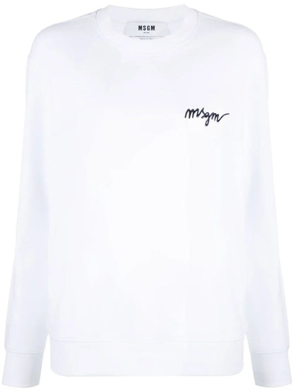 Embroidered Logo Sweatshirt
