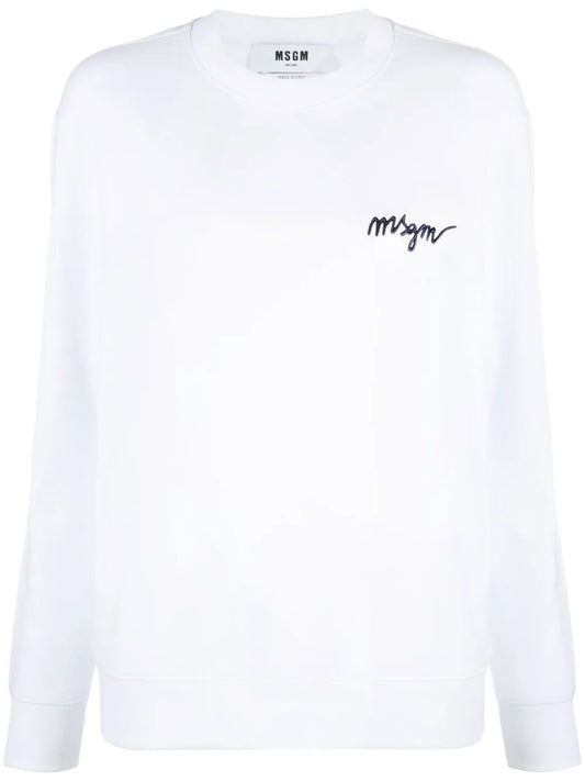 Embroidered Logo Sweatshirt