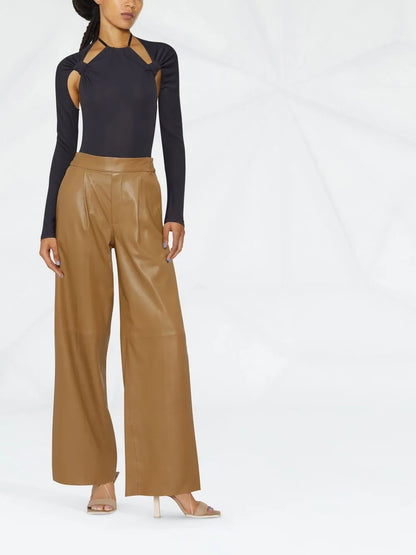 Knotted Cut-Out Bodysuit
