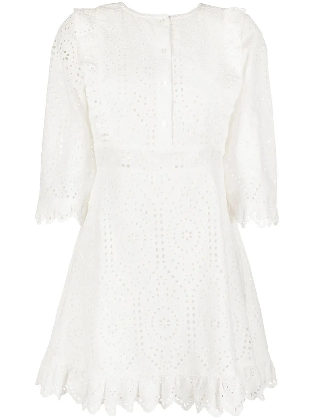 Broderie Anglaise Shirt Dress