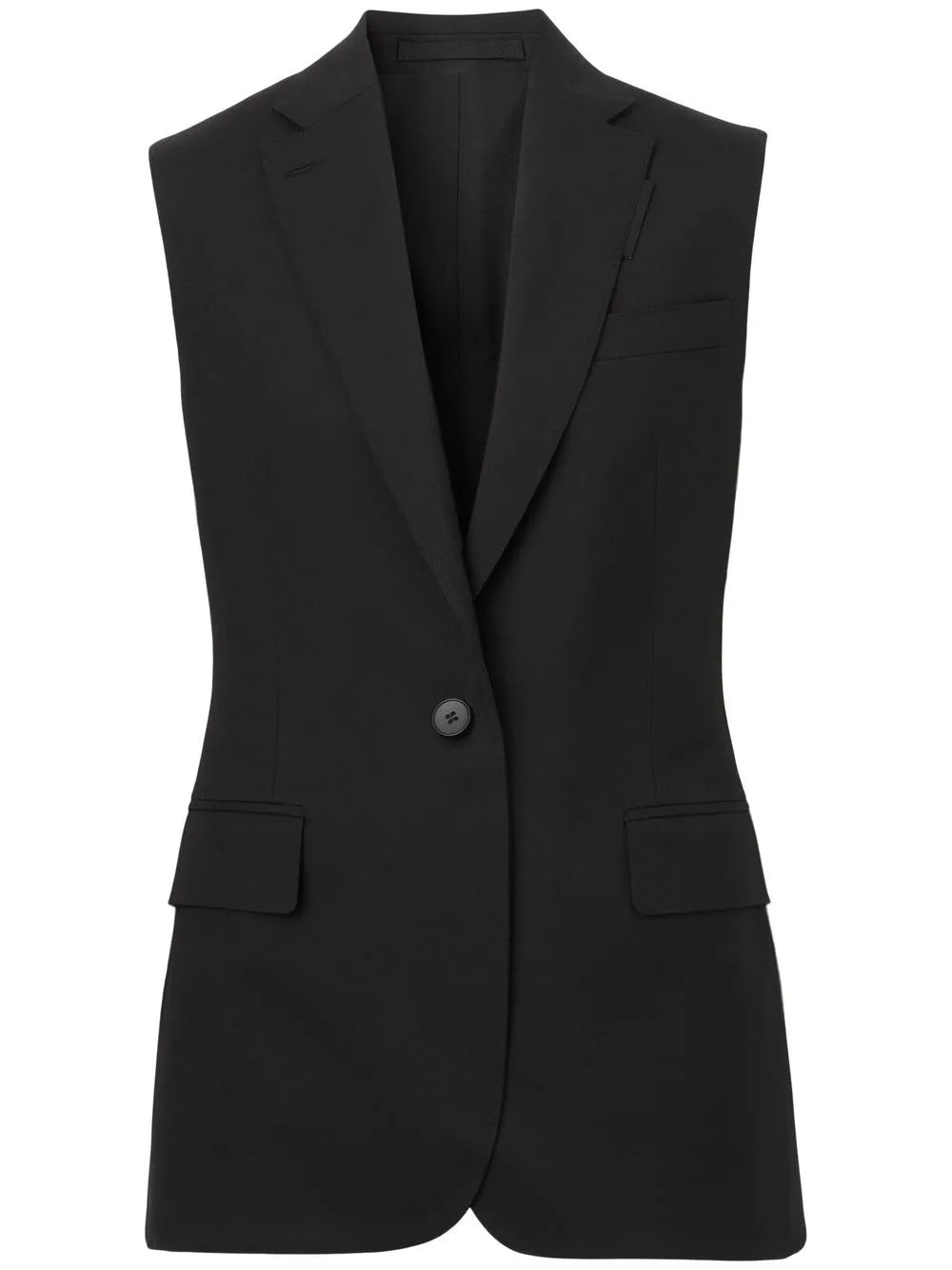 Sleeveless Tailored Jacket