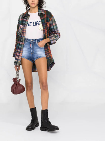 Slogan-Print T-Shirt