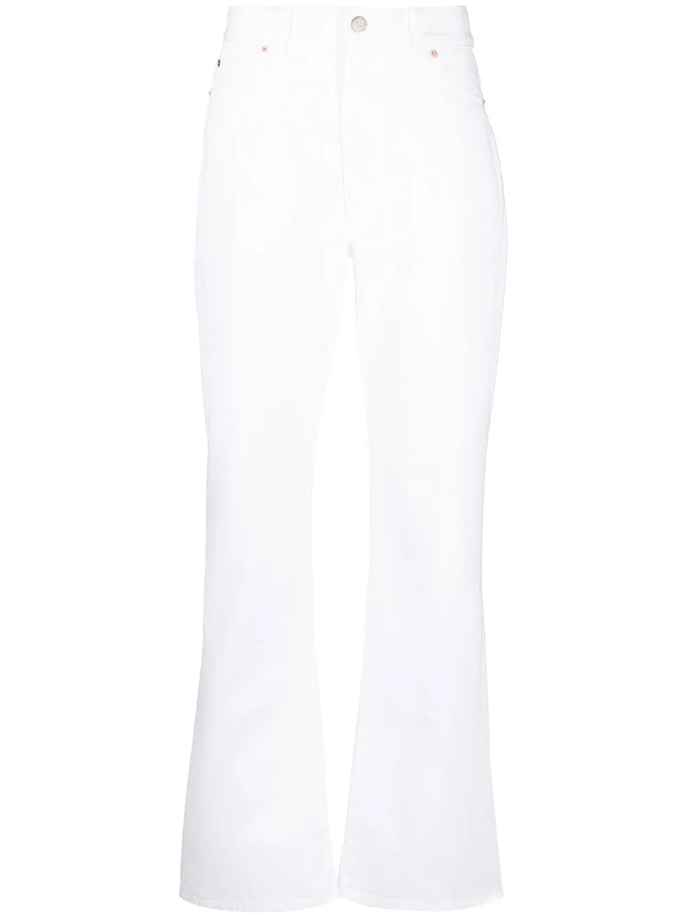 Logo-Print Straight-Leg Jeans