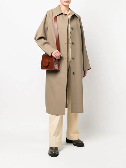 Single-Breasted Button Coat