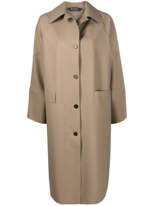 Single-Breasted Button Coat