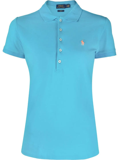 Pony Logo-Embroidered Polo Shirt