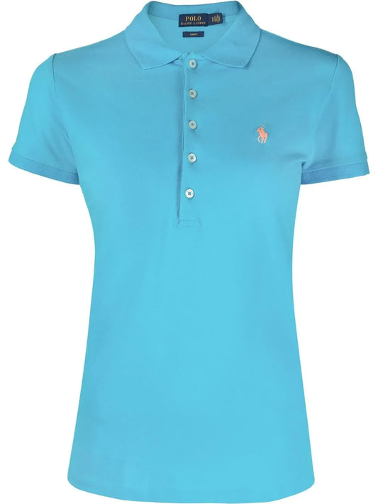 Pony Logo-Embroidered Polo Shirt
