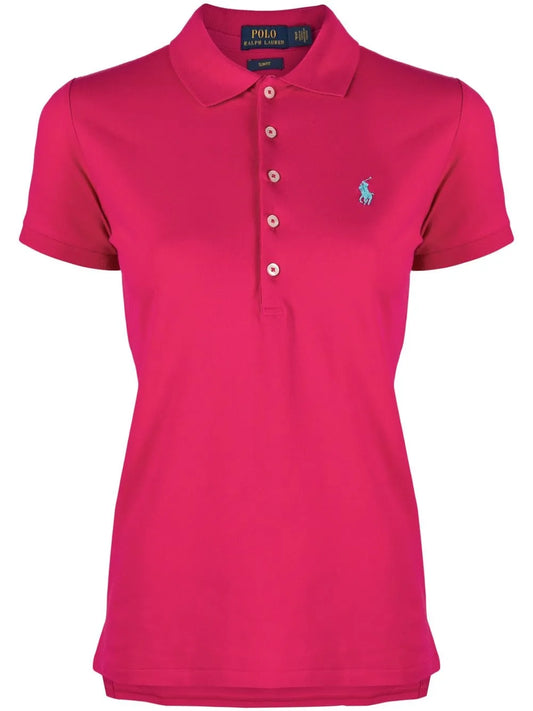 Pony Logo-Embroidered Polo Shirt