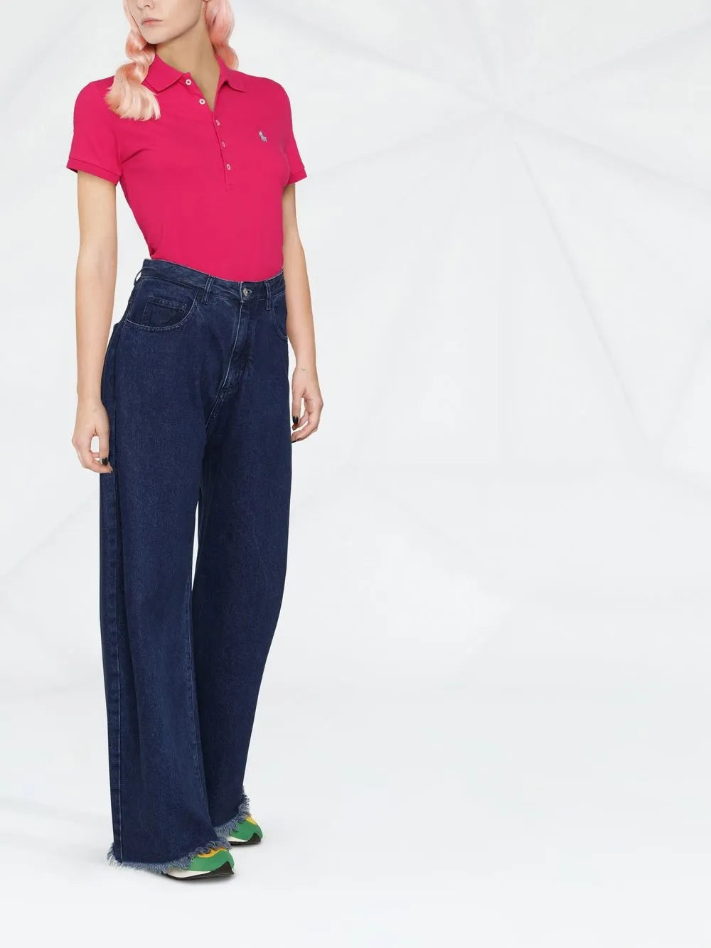 Pony Logo-Embroidered Polo Shirt