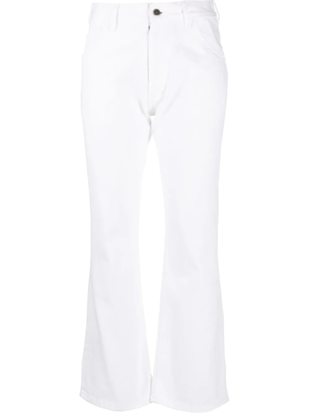 Cropped Flared Trousers
